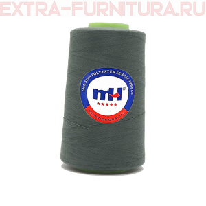 Нитки МН 40/2 п/э  5000 ярдов №339 т.серый