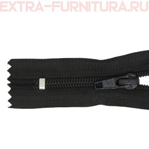 Молния Спираль неразъёмная Т5, дл.14 см, цв. 322 черный