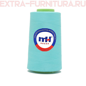 Нитки МН 40/2 п/э  5000 ярдов №575 св. бирюзовый