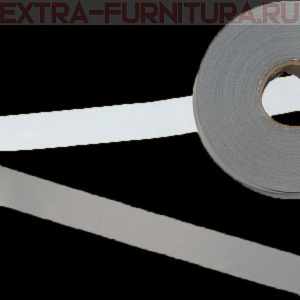 Лента светоотражающая 25 мм № 1602 (100м) нейлон, (270 CD)