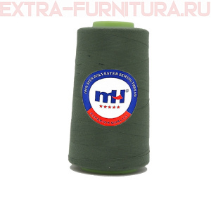 Нитки МН 40/2 п/э  5000 ярдов №411 хаки