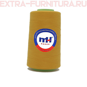 Нитки МН 40/2 п/э  5000 ярдов №137 горчица *