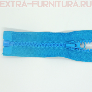 Молния Трактор Т5 1 замок 65см, цв.208 голубой, LOGO