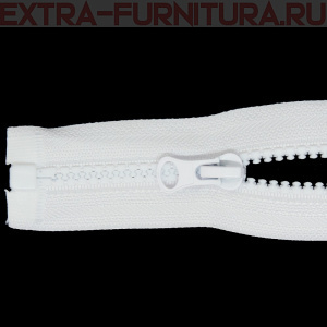 Молния Трактор Т5 1 замок 45см, цв. 101 белый, LOGO