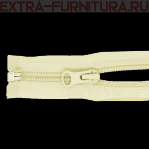 Молния Спираль разъемная дл. 65см, Т5, цв.306 молочный LOGO