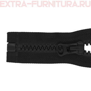 Молния Трактор Т8 1 замок 55см, цв. 322 черный, LOGO