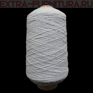 Нитки "спандекс"  500гр/1250м, цв.белый (А)