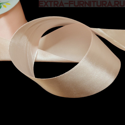 Лента атласная 50 мм цв.040 розовый рул.27,42м