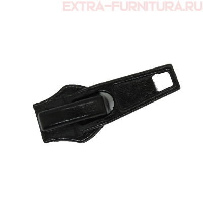 Бегунок-автомат к рулонной молнии тип 8, цв. черный