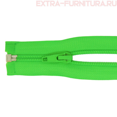 Молния Спираль разъемная Т5, дл. 80см, цв.334 ярко-зеленый