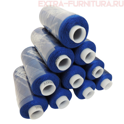 Нитки IDEAL бытовые 40/2 366м, цв.256 синий (уп.10шт)