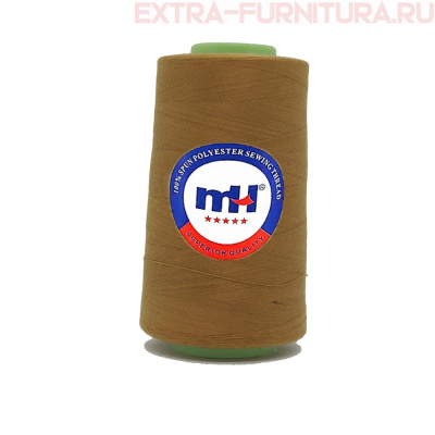 Нитки МН 40/2 п/э  5000 ярдов №435 св.коричневый *