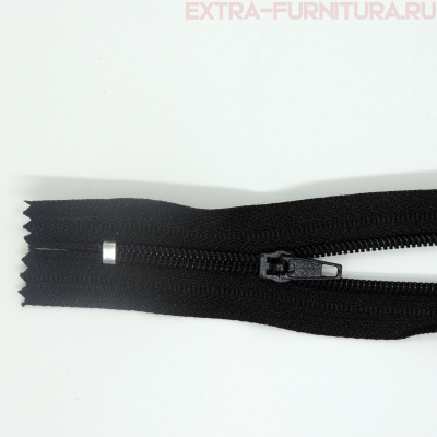 Молния Спираль н/р Т4, дл.18 см, цв. 322 черный