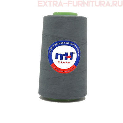 Нитки МН 40/2 п/э  5000 ярдов №343 серый